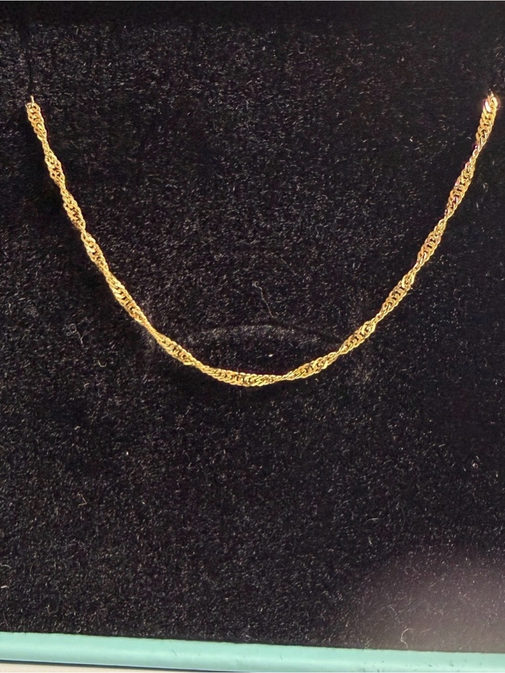 10k Gold Singapore Chain • 20inch